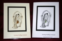 Photograph of the Arch of Love Evening Invite