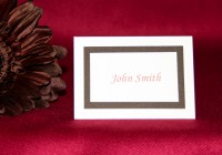 Photograph of the Arch of Love Place Card